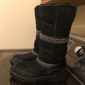 Tall Black UGG Boots